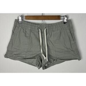Vuori Vintage Ripstop Lounge Short Sage Green VW385 Size Small Cotton Women’s